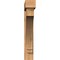 Ekena Millwork Imperial Block Smooth Bracket w/ Offset Brace, Western Red Cedar, 7 1/2"W x 46"D x 46"H BKT0806X46X46IMP05SWR - alternate 4